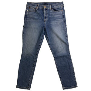 Level 99 Jeans Women's 12/31 Straight Ankle Nostalgic Blue High Rise Capsule